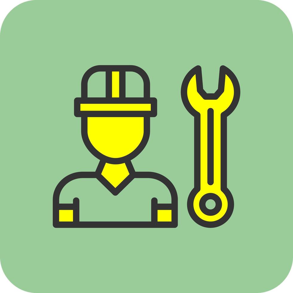 Worker Vector Icon Design