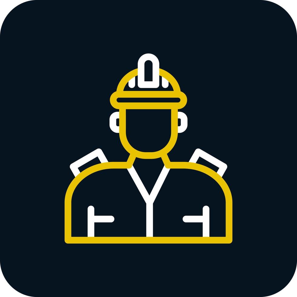 Engineer Vector Icon Design