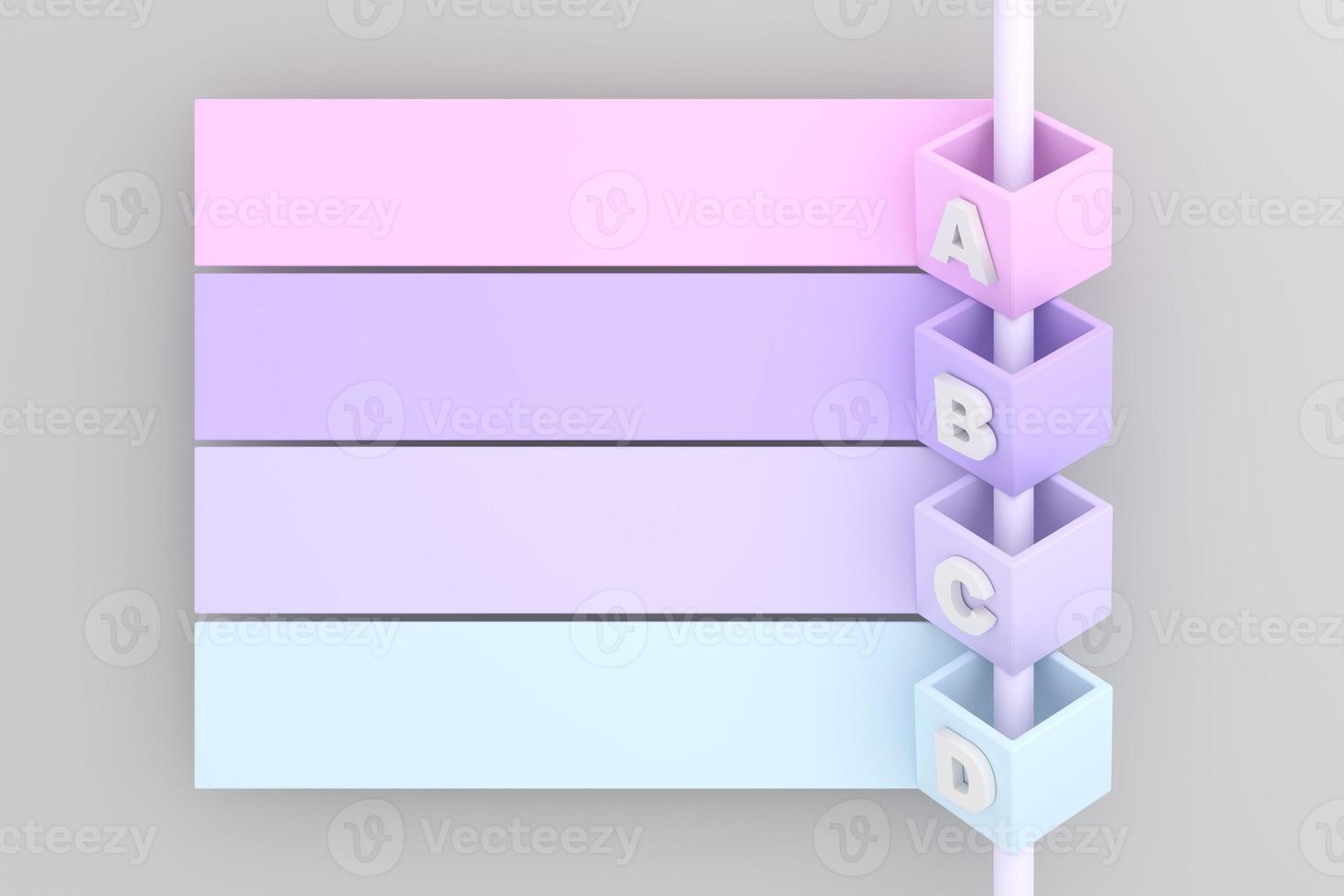infographics colorful banners square sections. Design clean banners template. photo