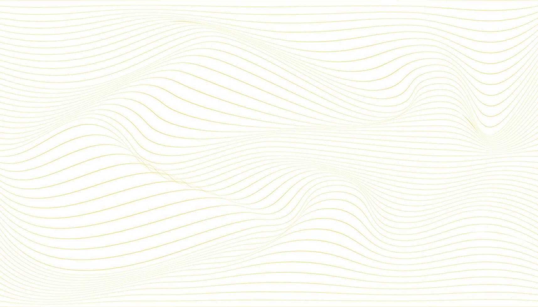 Line waves on white background, abstract background vector design