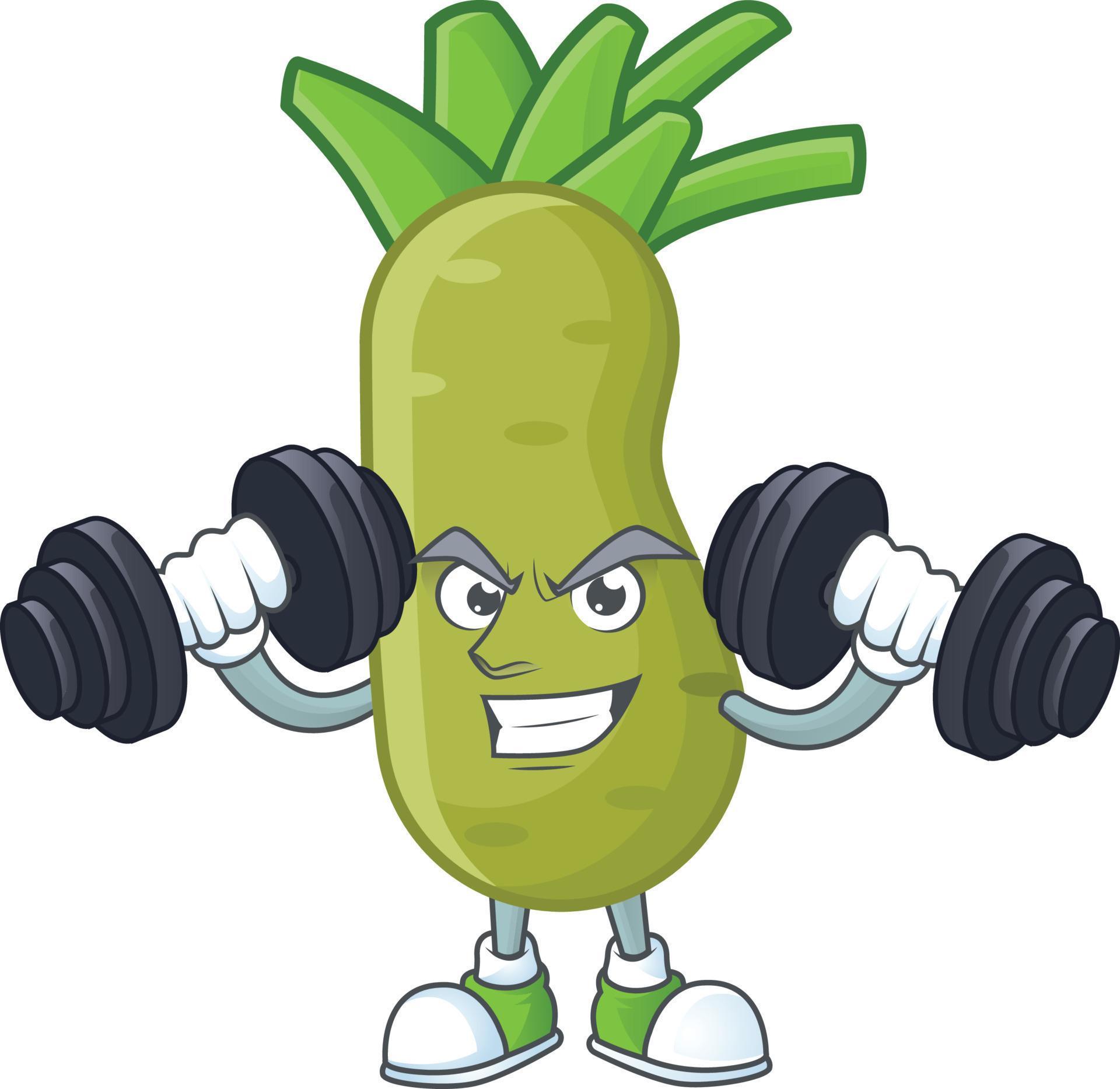 Wasabi cartoon character 19830306 Vector Art at Vecteezy