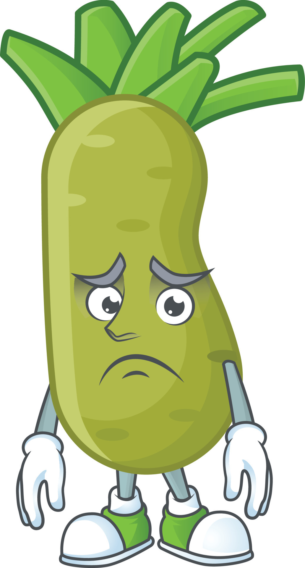 Wasabi cartoon character 19830367 Vector Art at Vecteezy