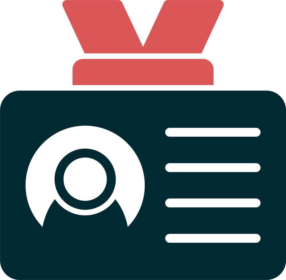 Identity Card Vector Icon