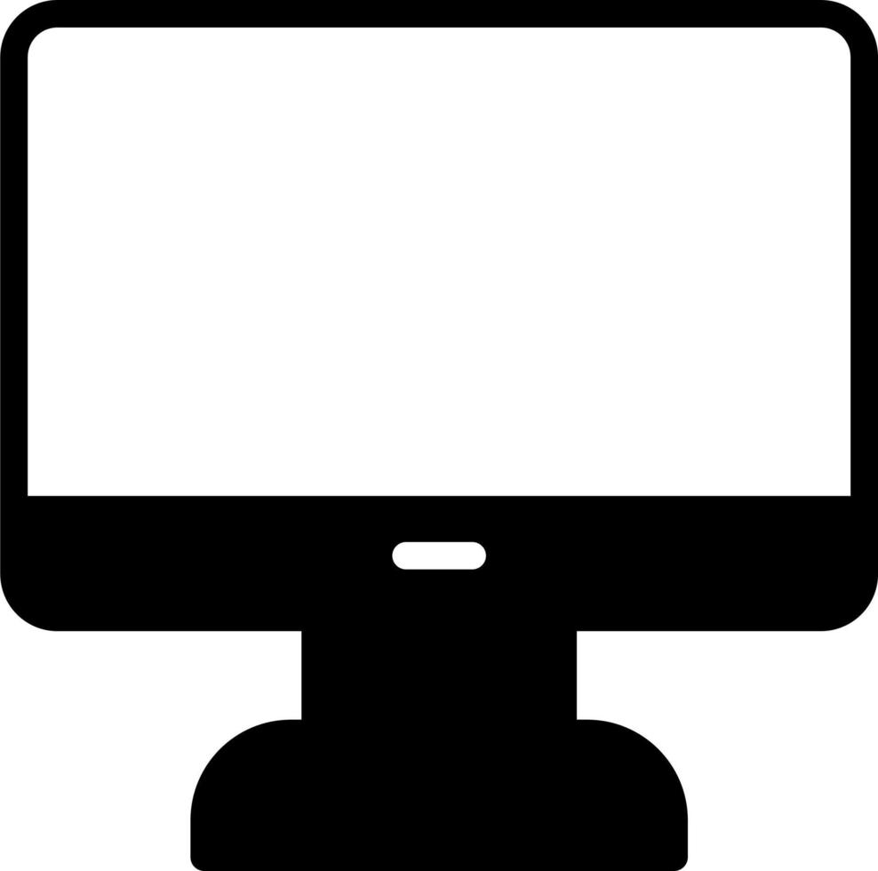 Monitor Vector Icon