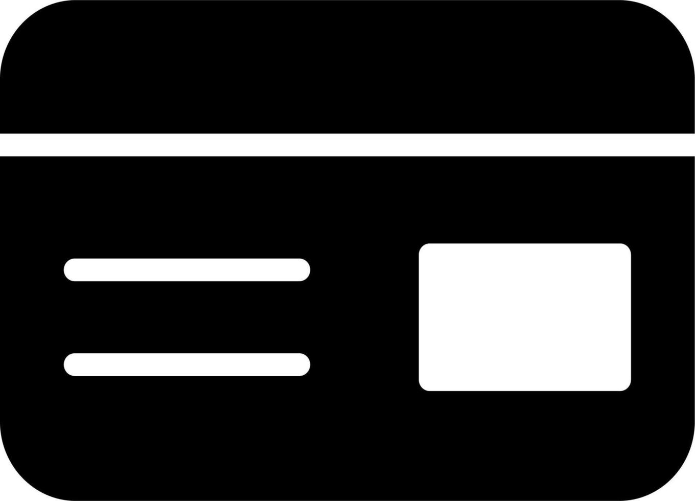 Credit Card Vector Icon