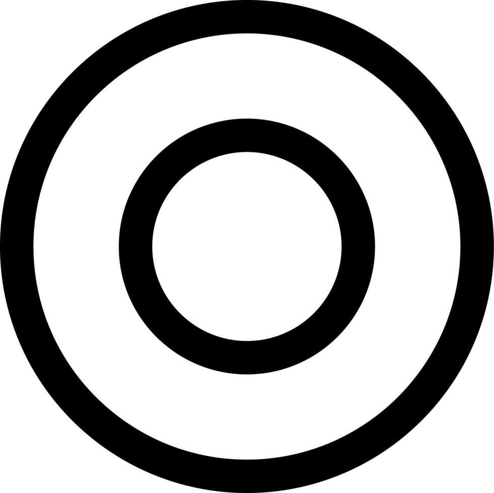 Dot Vector Icon