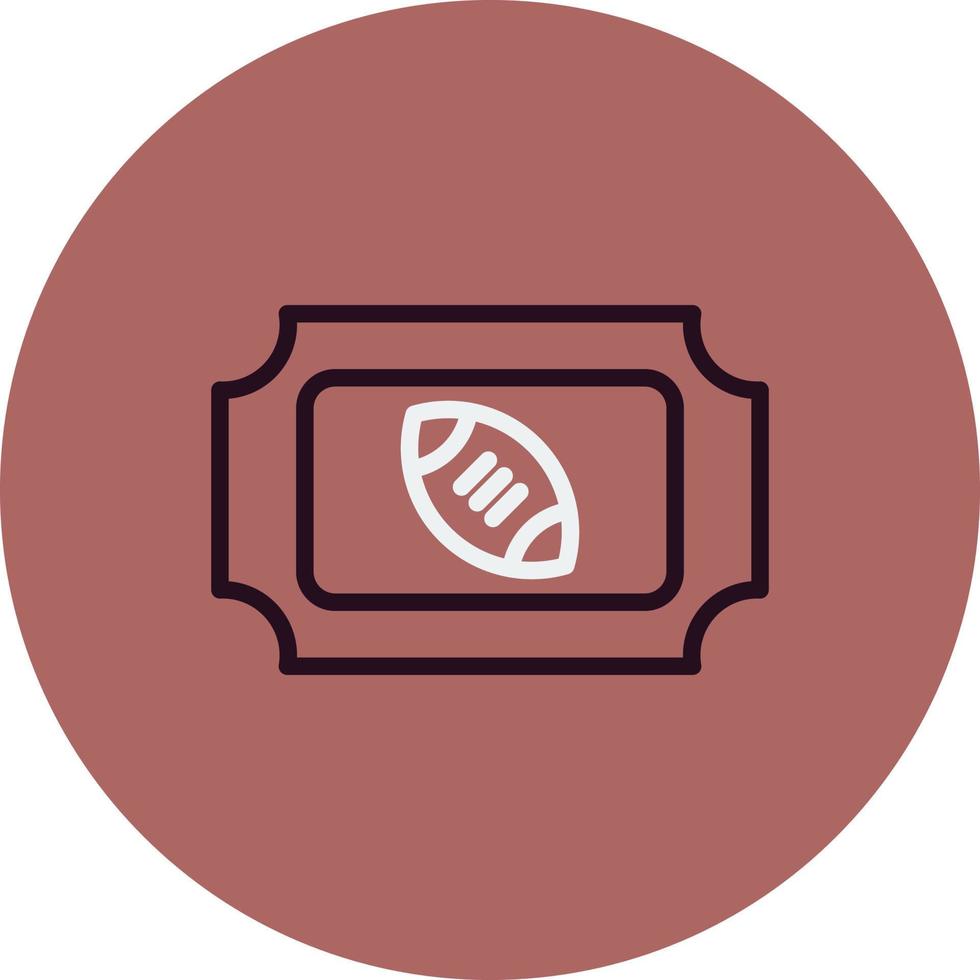 Ticket Vector Icon