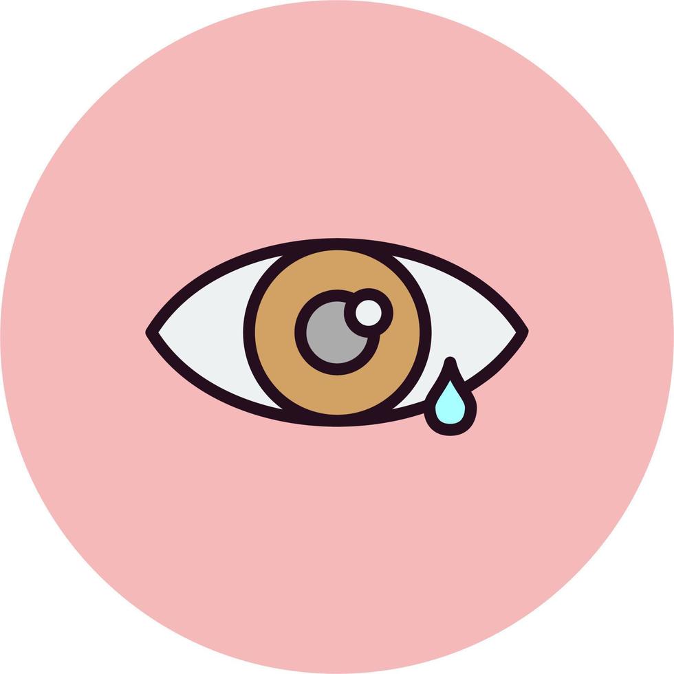 icono de vector de ojo