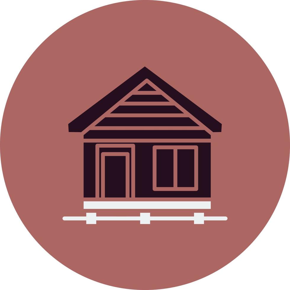 Bungalow Vector Icon