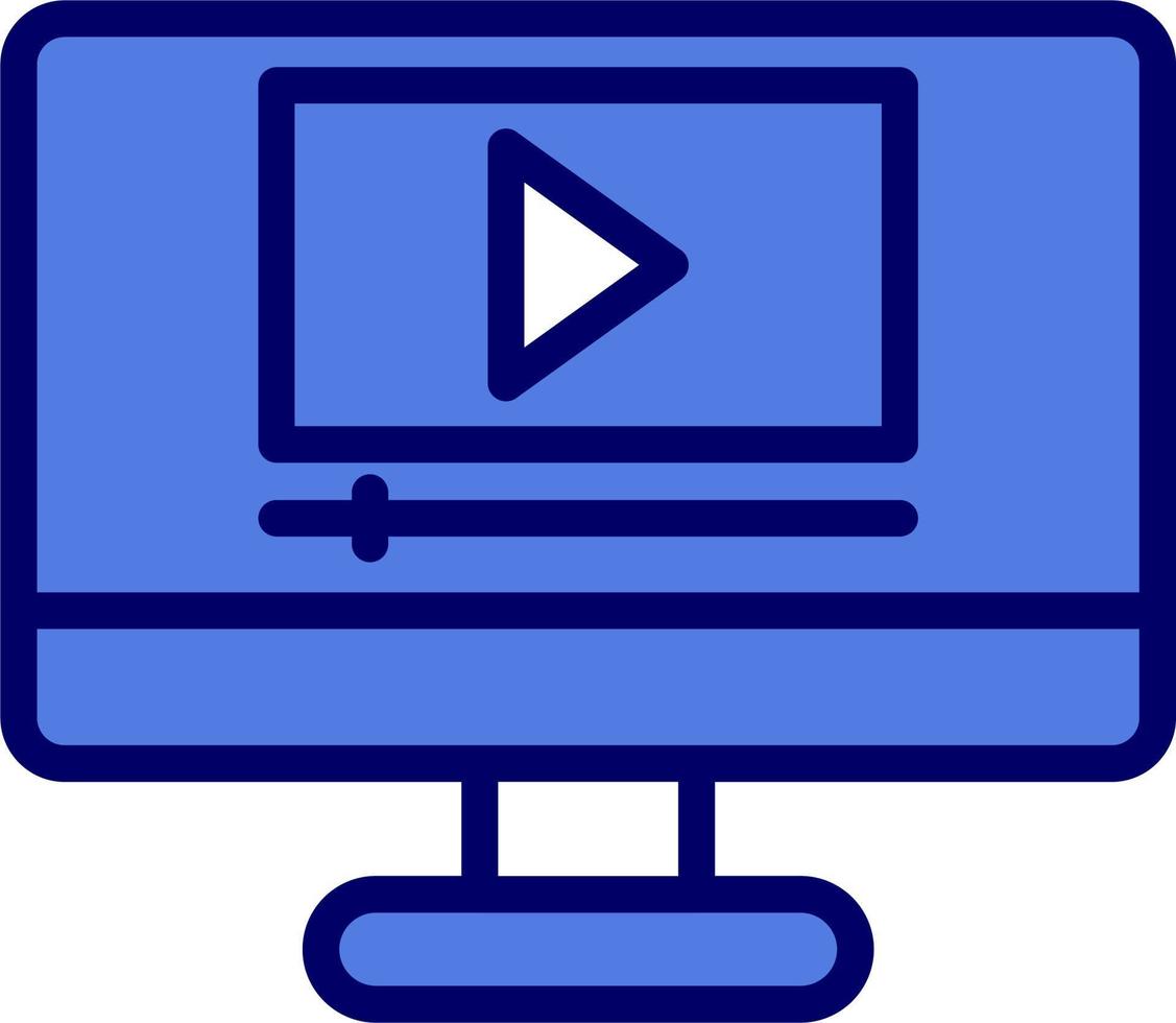 video player Vector Icon
