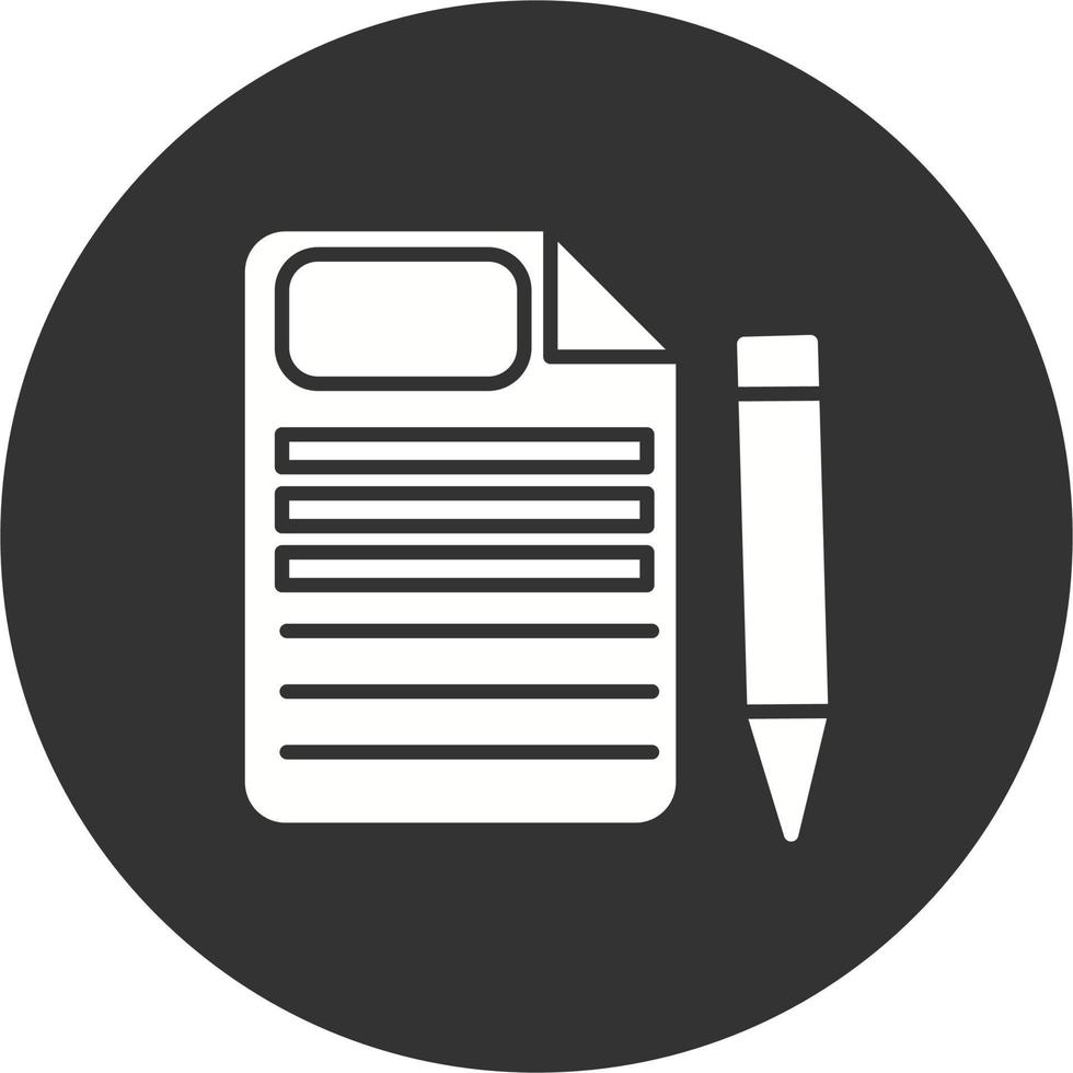 Draft Vector Icon