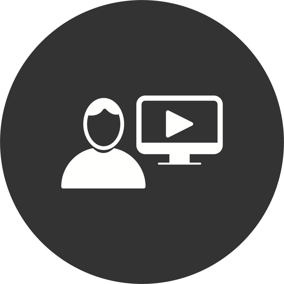 Blogger Vector Icon
