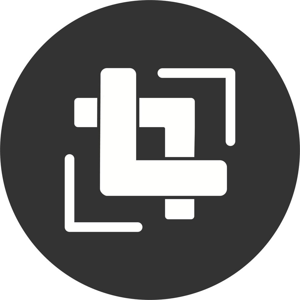 Crop Vector Icon