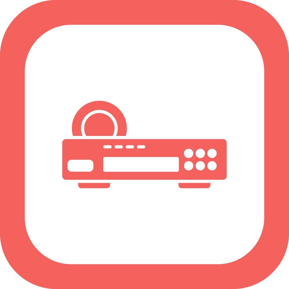 Dvd player Vector Icon