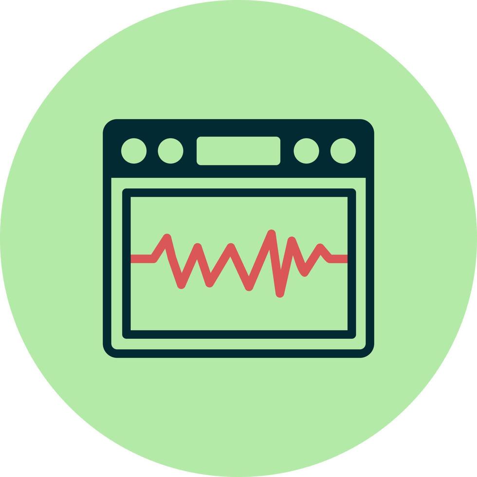 Seismograph Vector Icon