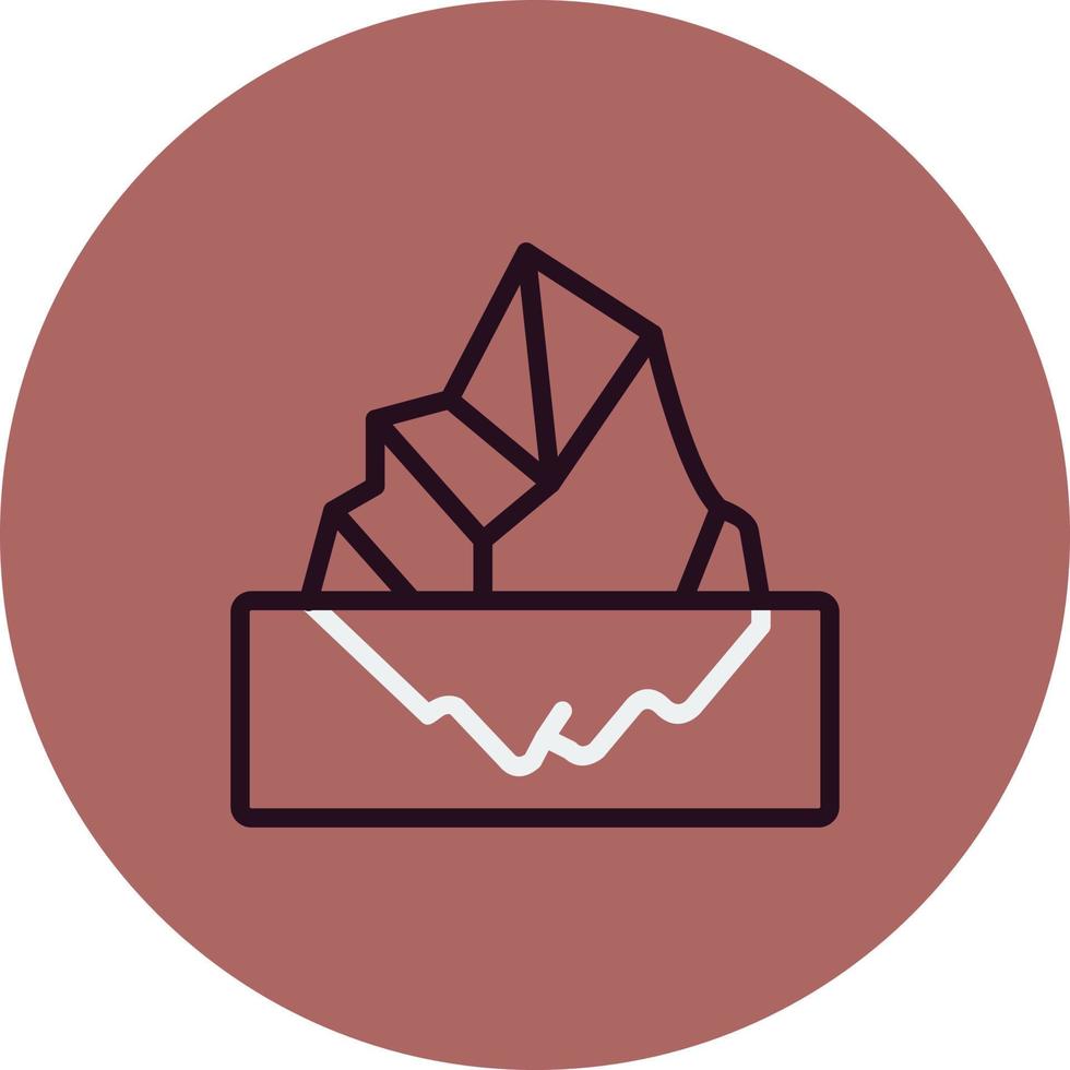 Iceberg Vector Icon