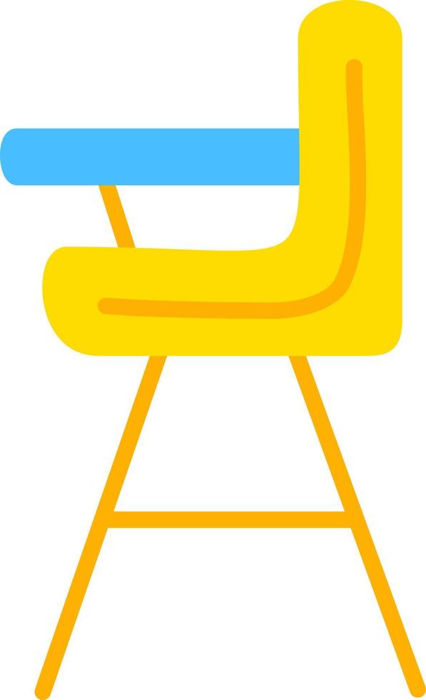 Baby chair Vector Icon