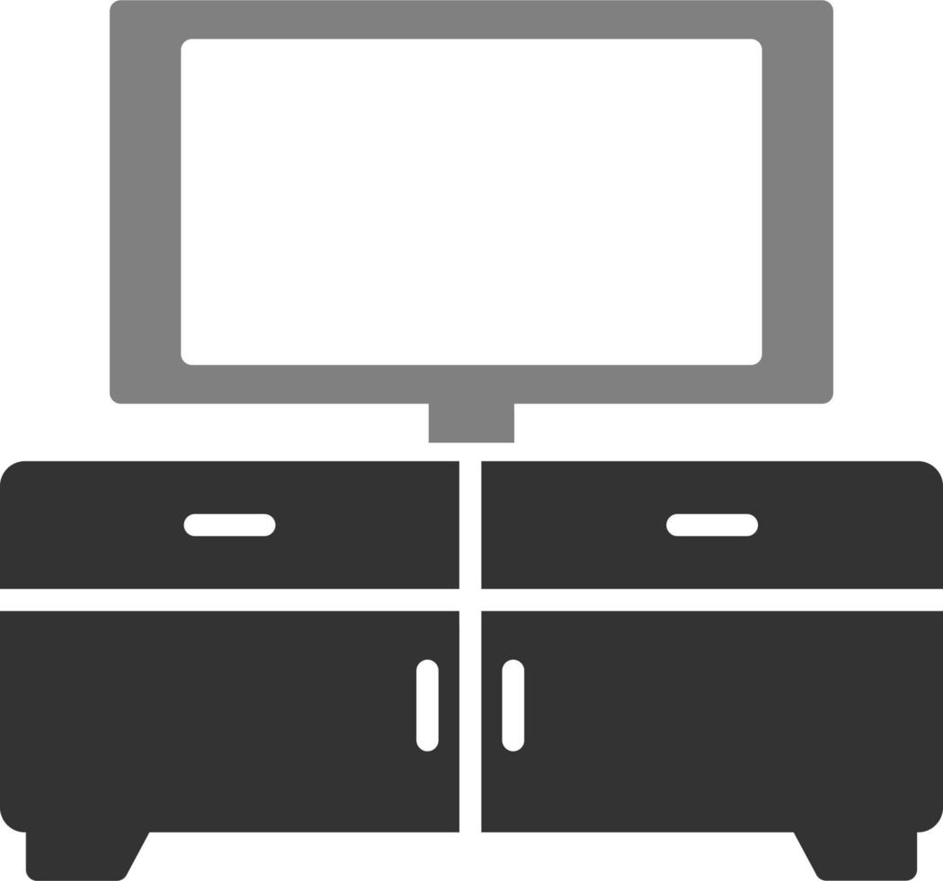 Tv Table Vector Icon