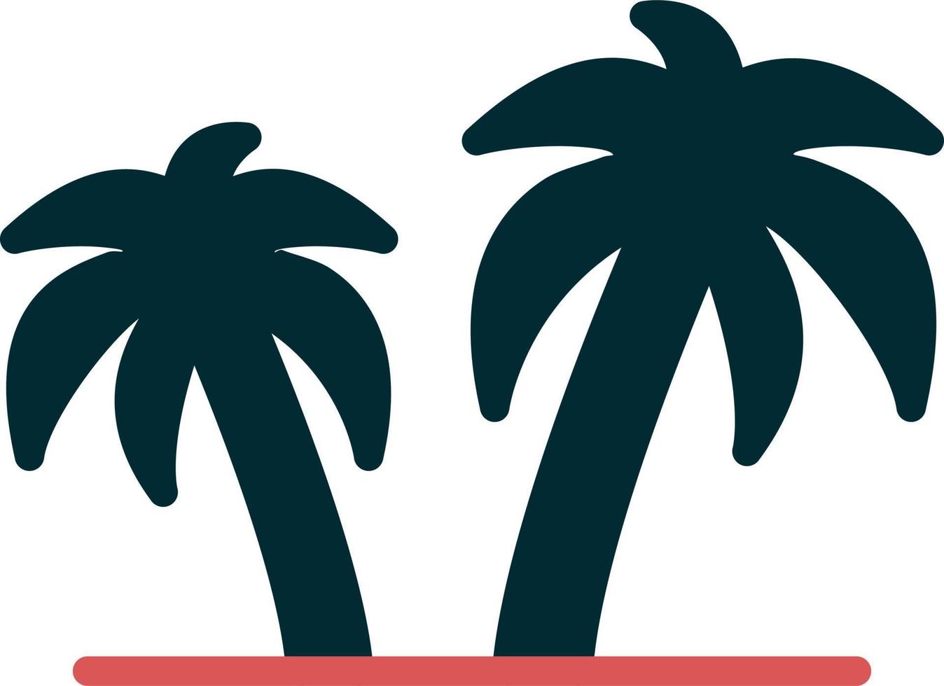 Oasis Vector Icon