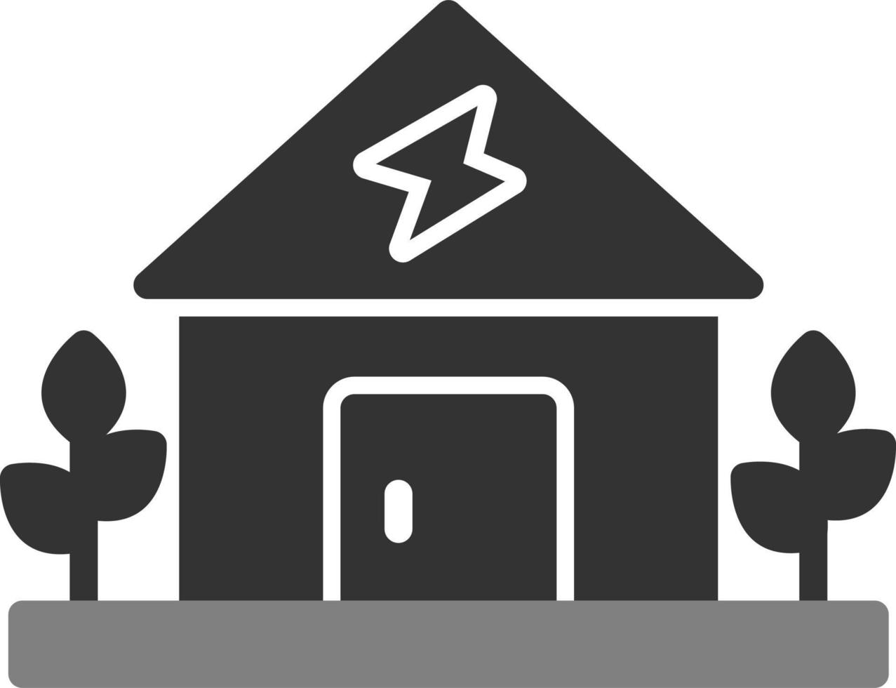 Eco Home Vector Icon