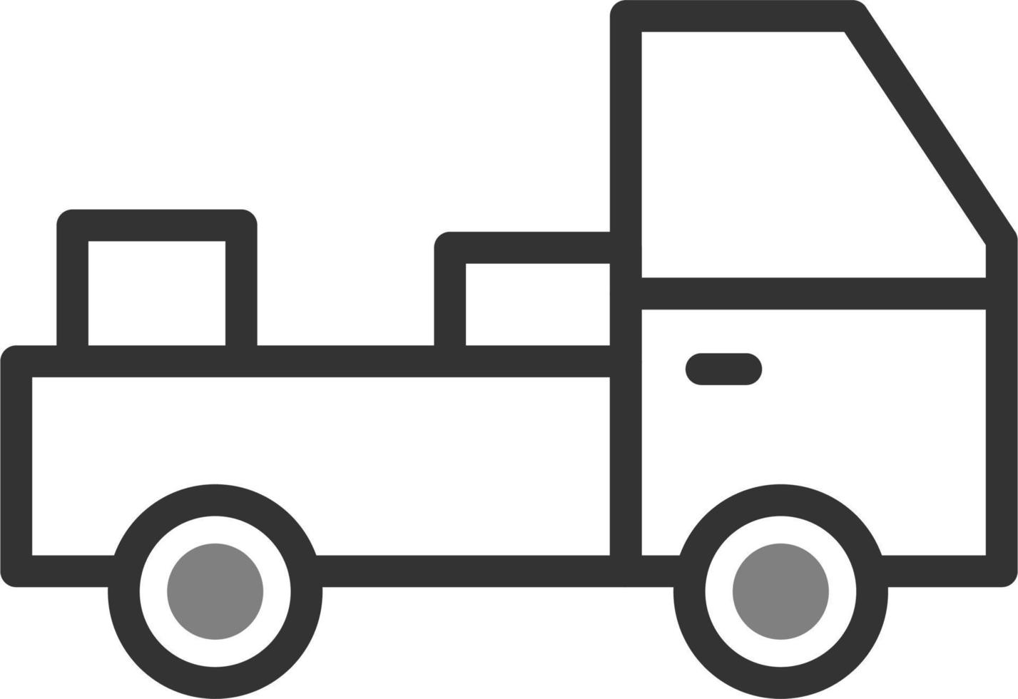 Pick Up Truck Vector Icon