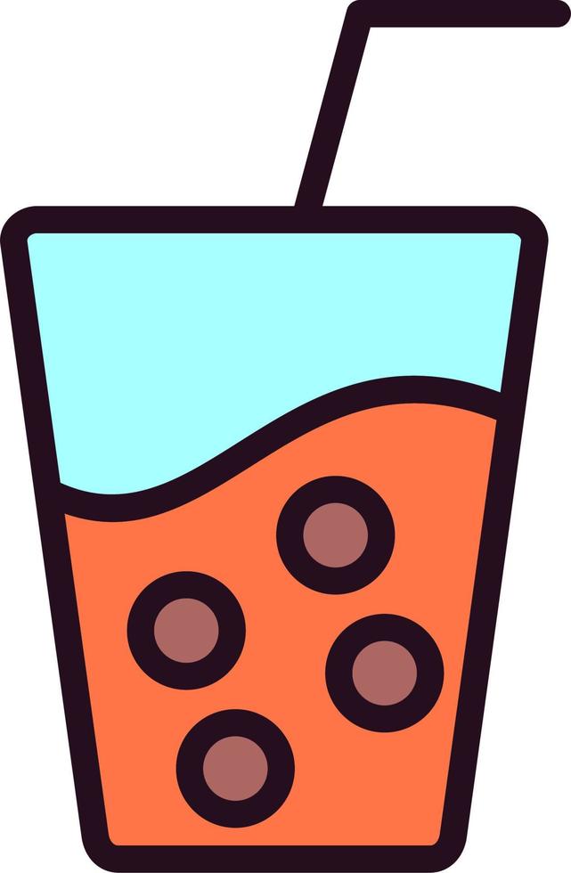 icono de vector de jugo