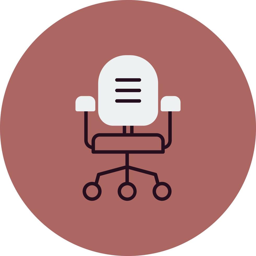 Office chair Vector Icon