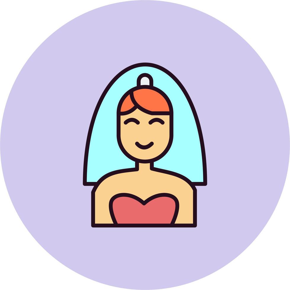 Bride Vector Icon