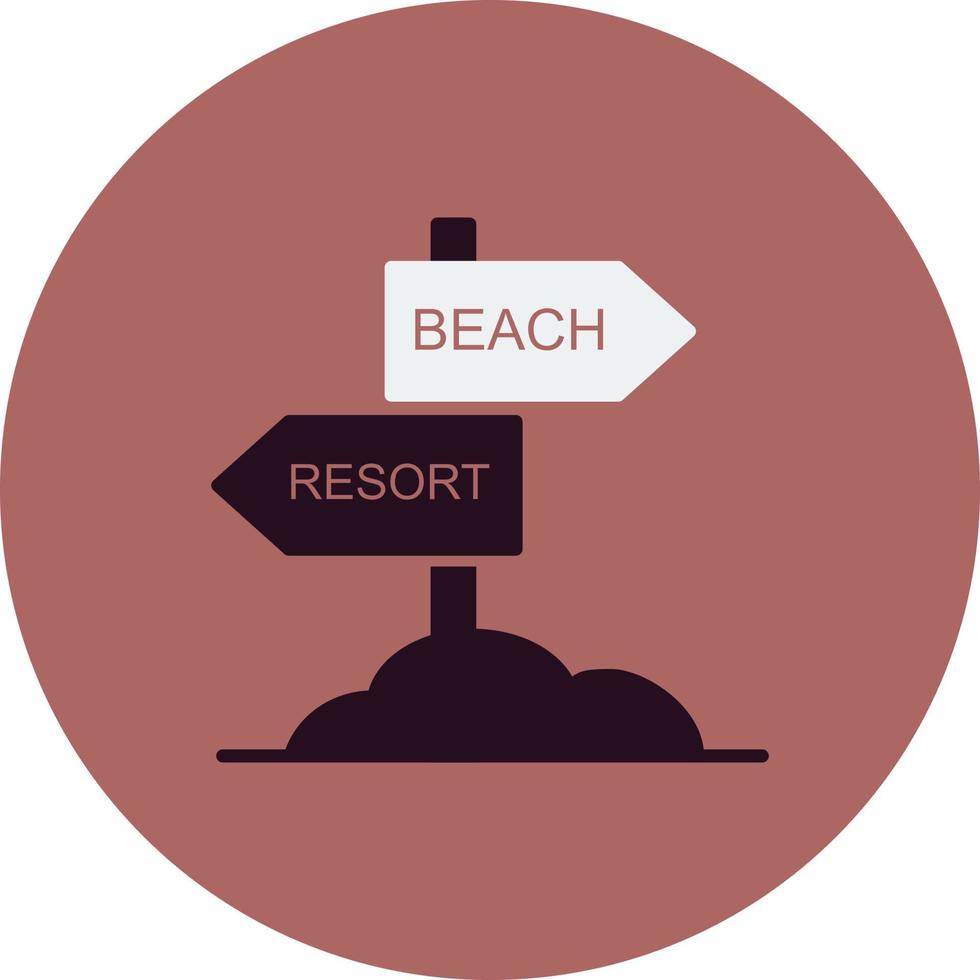 Beach Vector Icon