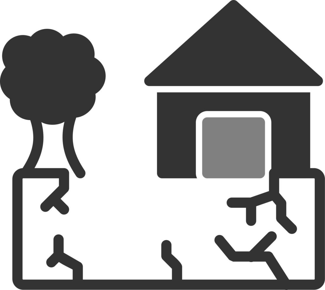 Earthquake Vector Icon