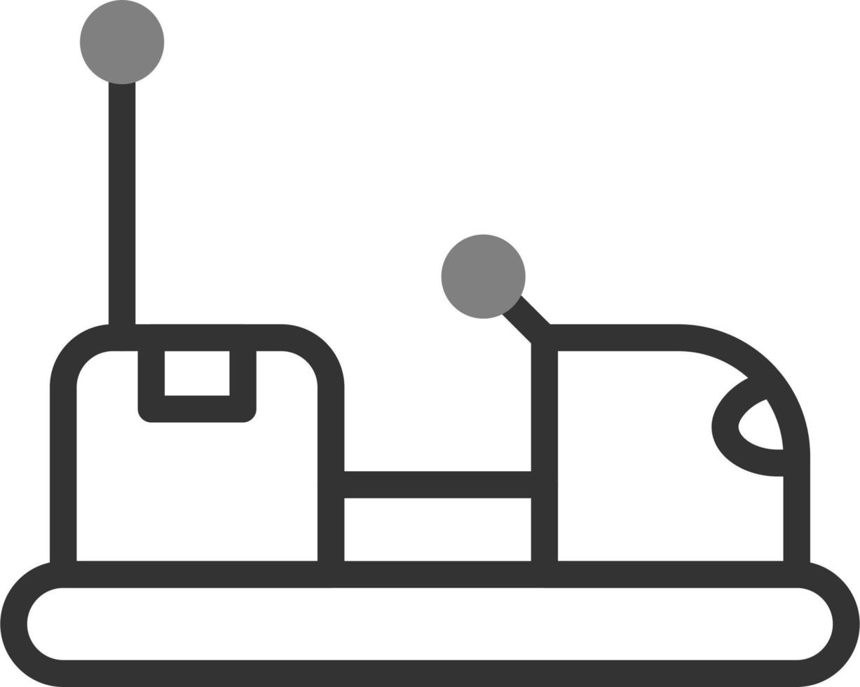 Bumper Car Vector Icon