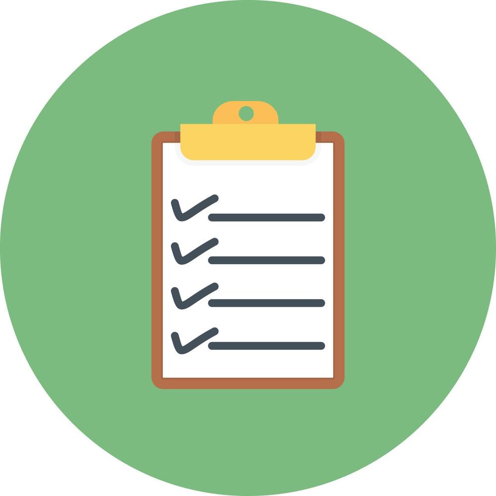 Checklist Vector Icon