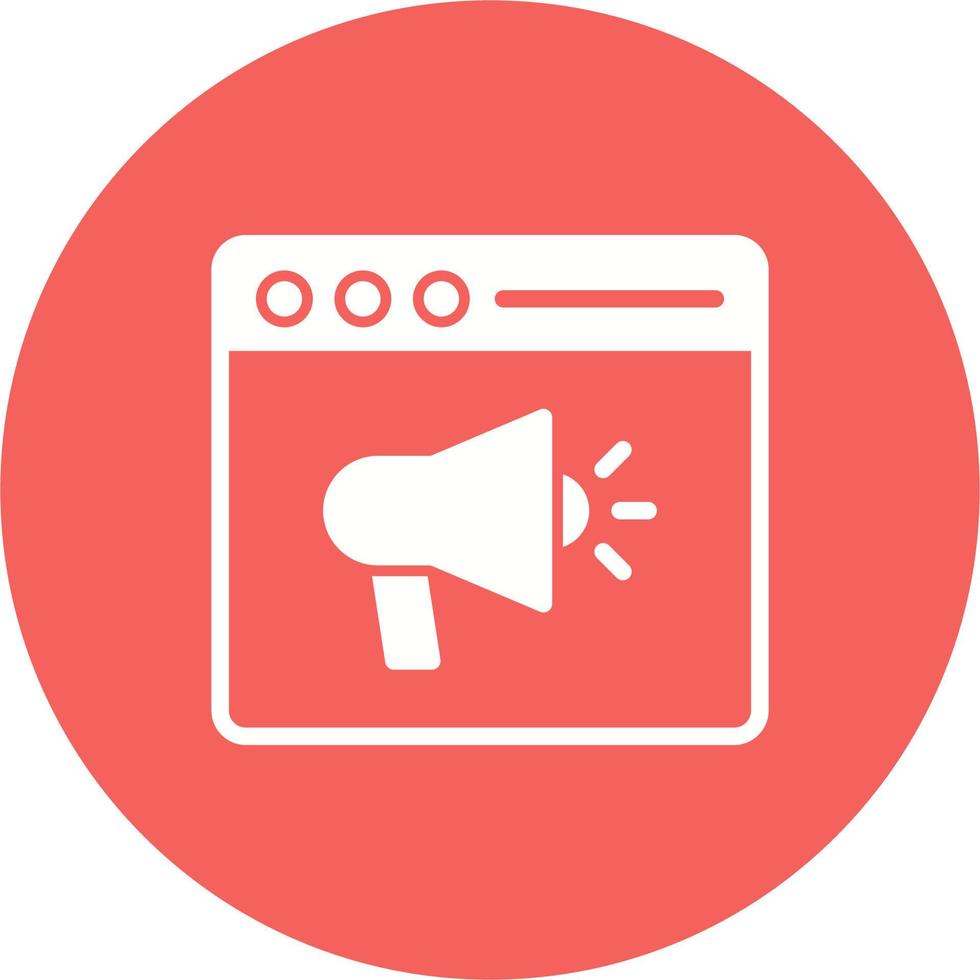 Web Promotion Vector Icon