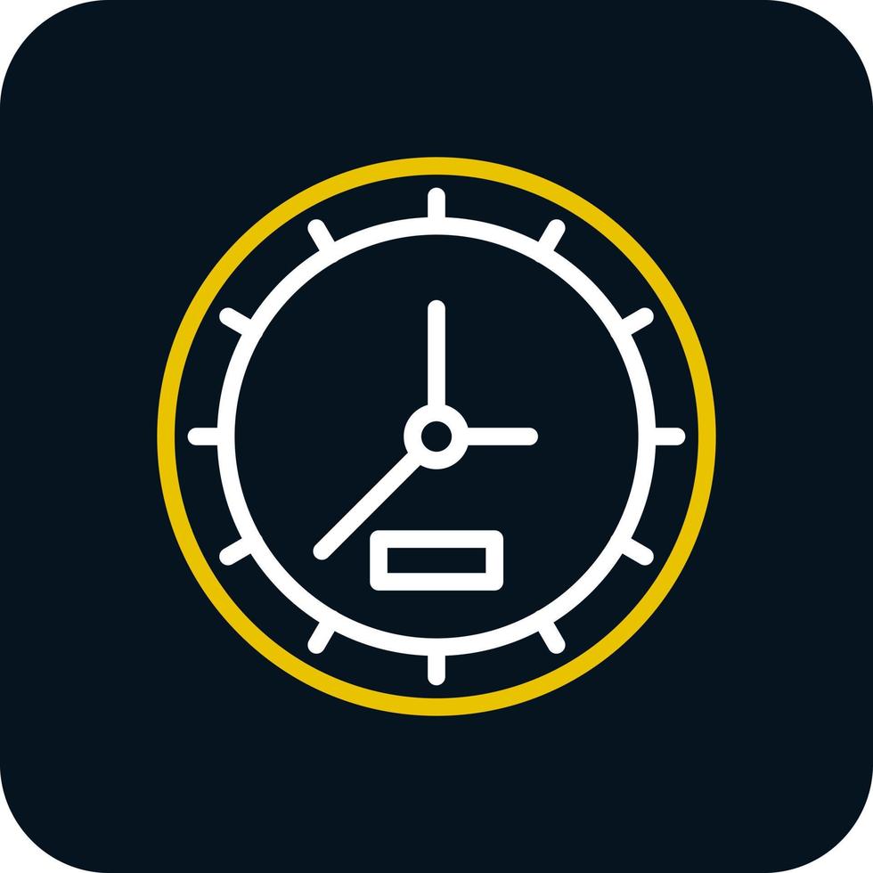 diseño de icono de vector de reloj