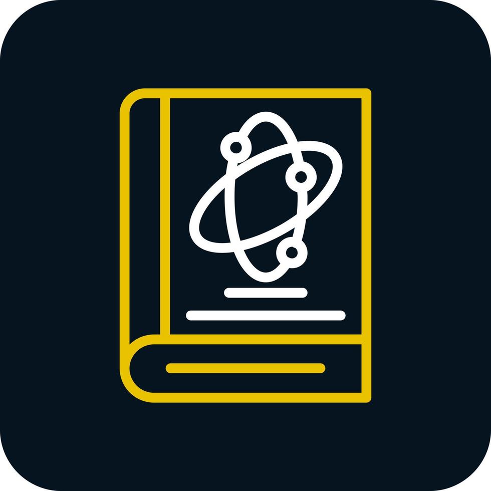 Science Book Vector Icon Design