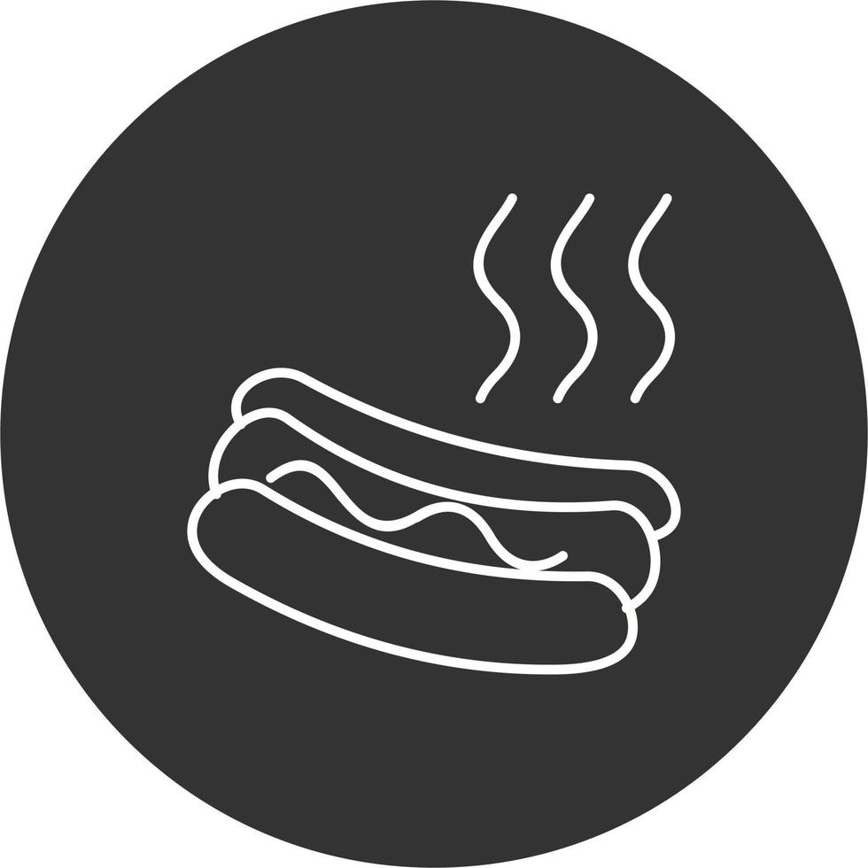 Hot dog Vector Icon