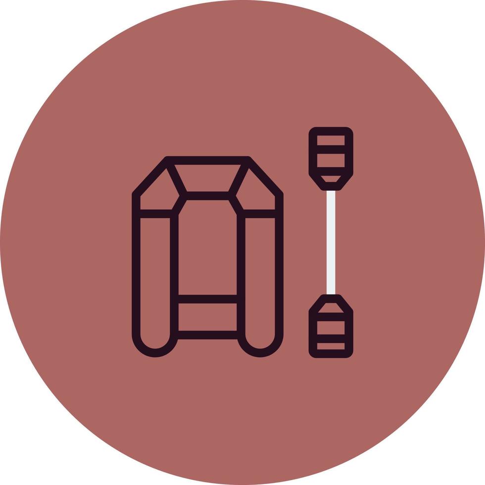 Life Raft Vector Icon