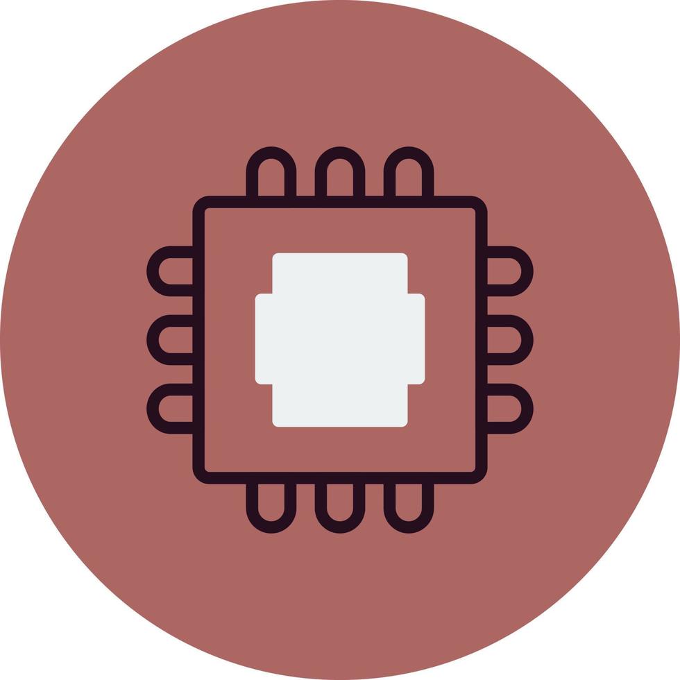 Processor Vector Icon