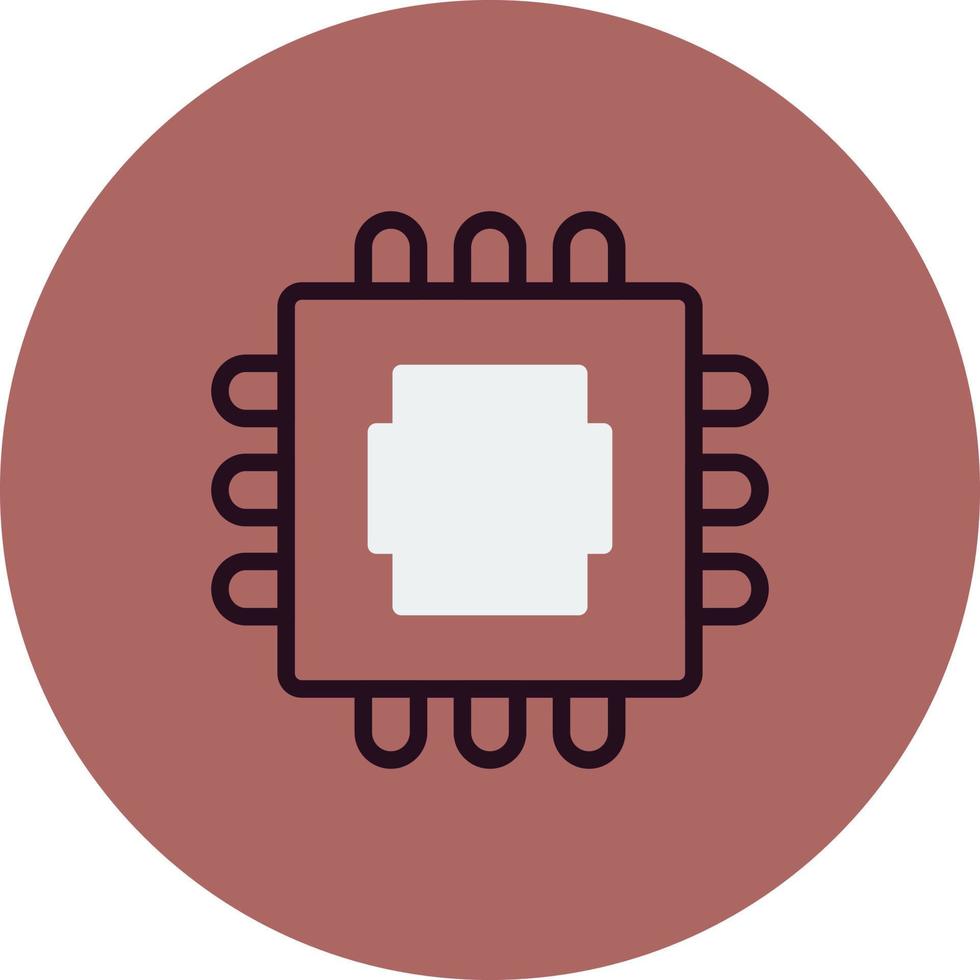 Processor Vector Icon