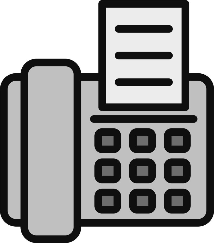 fax machine Vector Icon