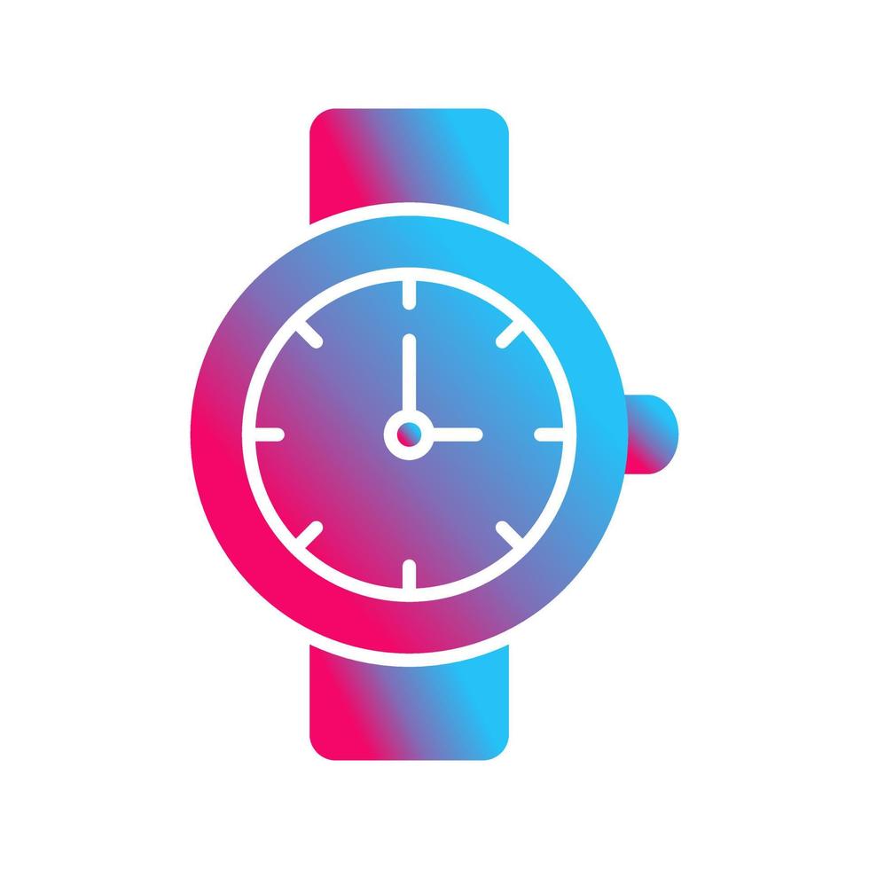 icono de vector de reloj de pulsera