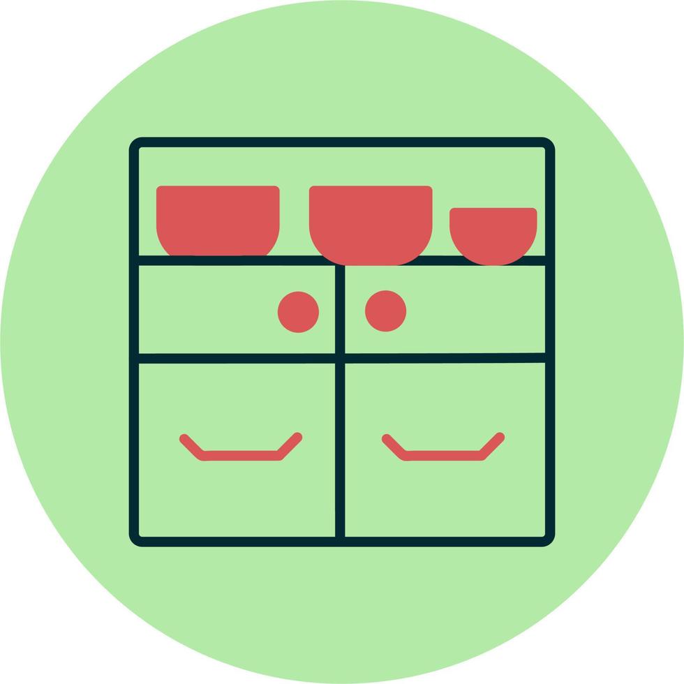 Cup Board Vector Icon