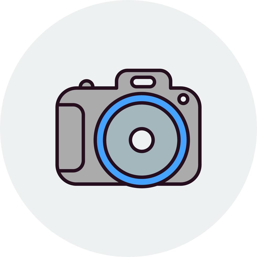 Digital camera Vector Icon