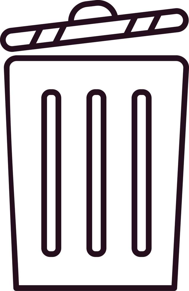 Dustbin Vector Icon