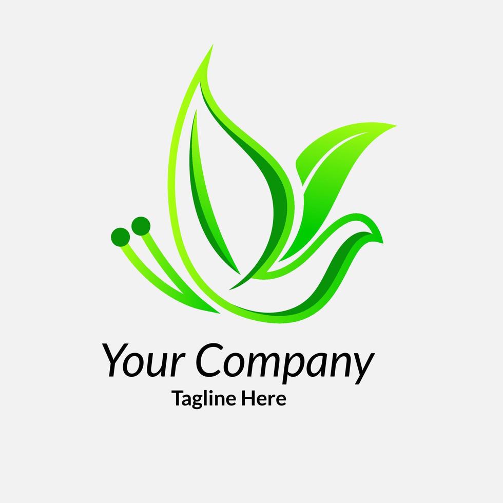 Butterfly logo Abstract beautiful butterfly logo design idea n illustration concept of beautiful butterfly formed from combination vector