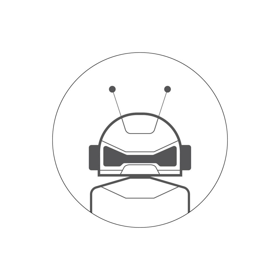 Ai artificial intelligence technology hi tech business icon. open Ai icon, smart bot, robot character on white background, Abstract, vector. design for chatbot, web banner, tech, wen site. vector