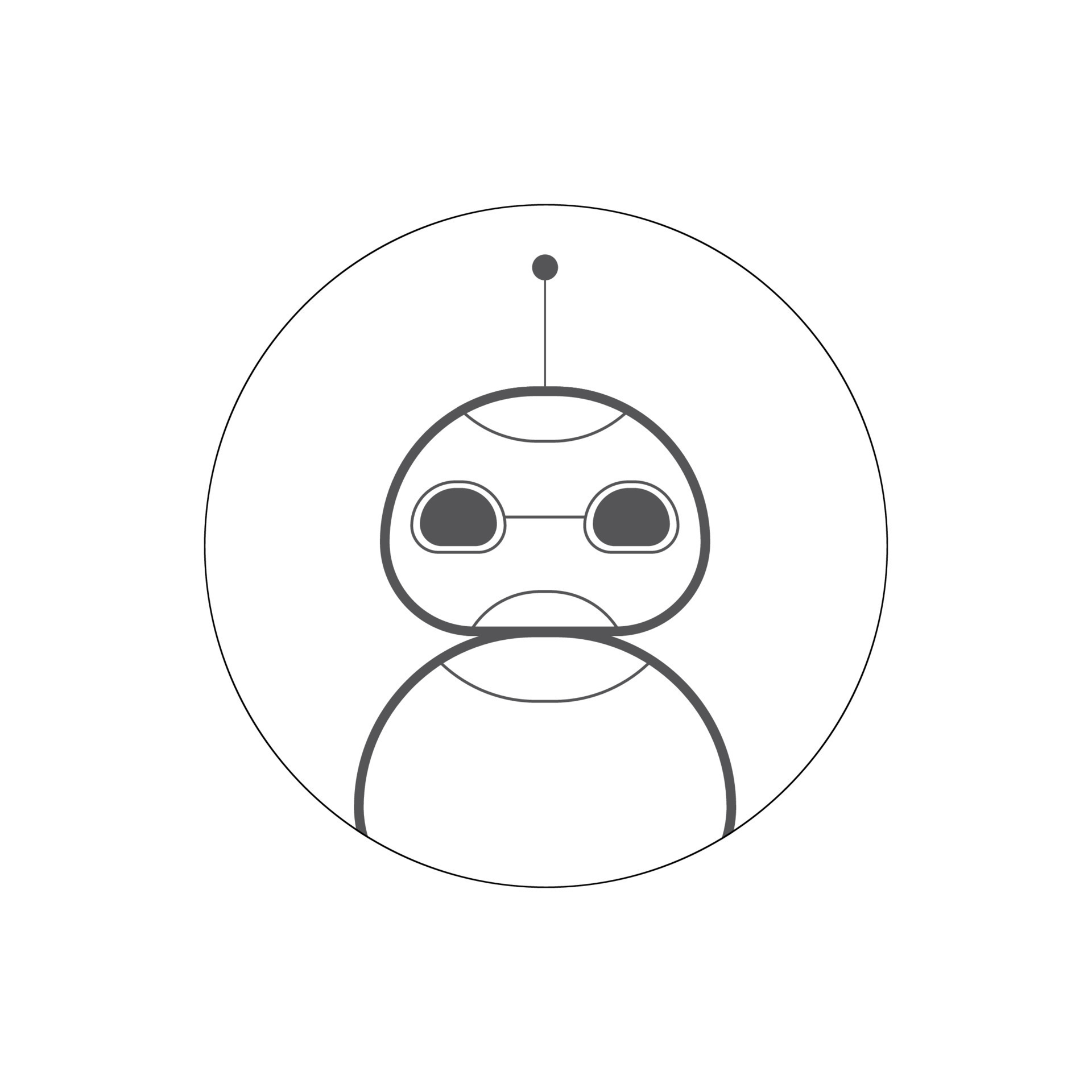Ai artificial intelligence technology hi tech business icon. open Ai