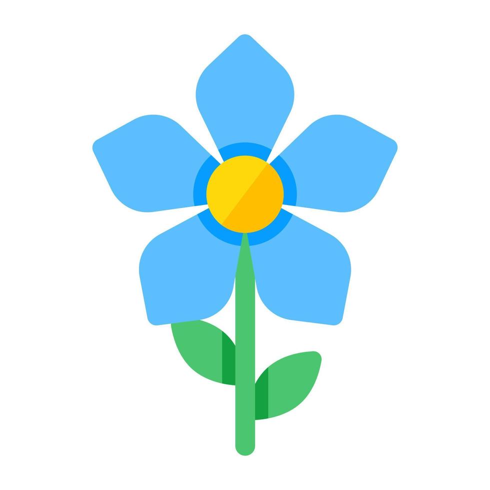 An eye catching design icon of blossom vector