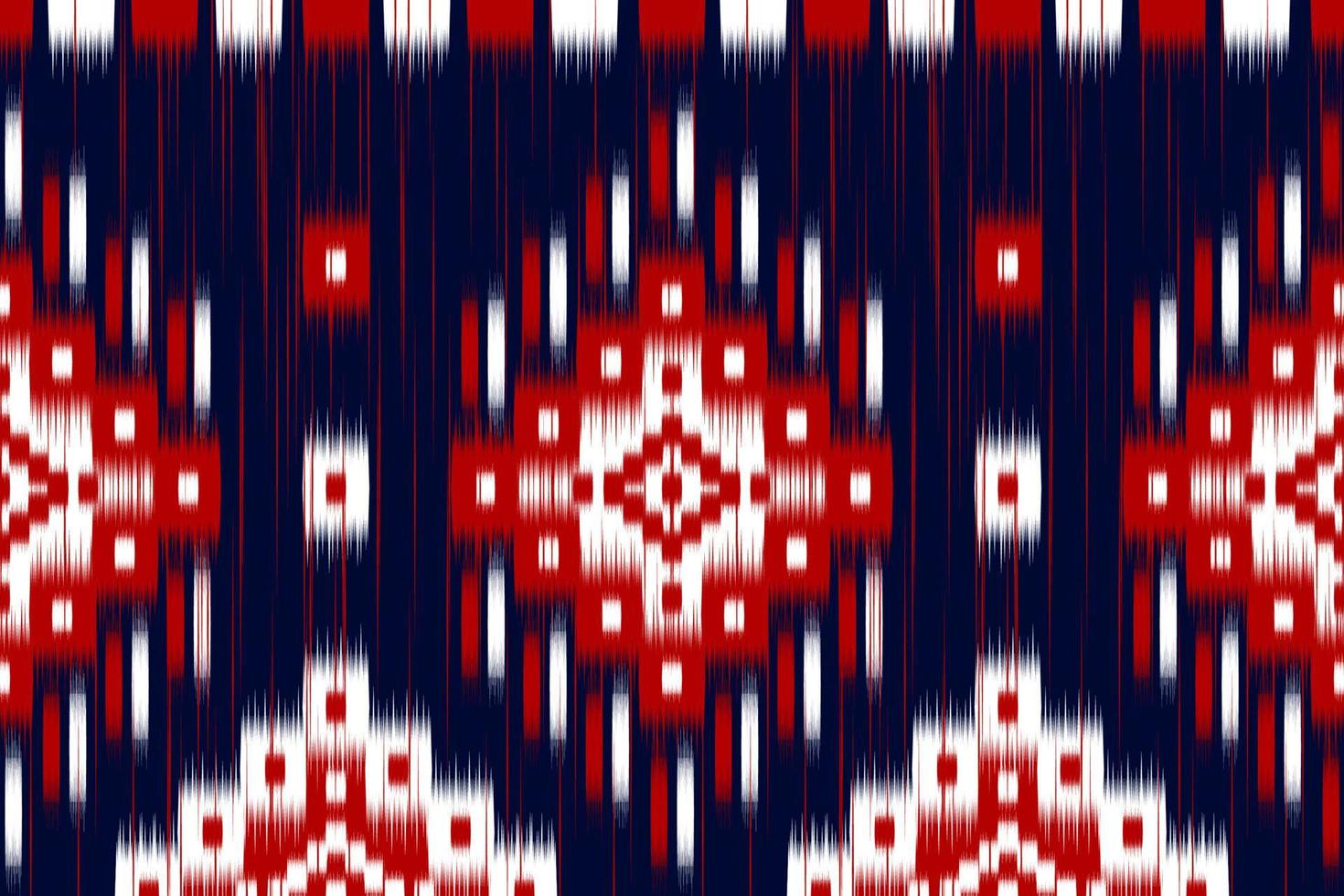 Beautiful ethnic tribal pattern art. Ethnic ikat seamless pattern. American and Mexican style. vector