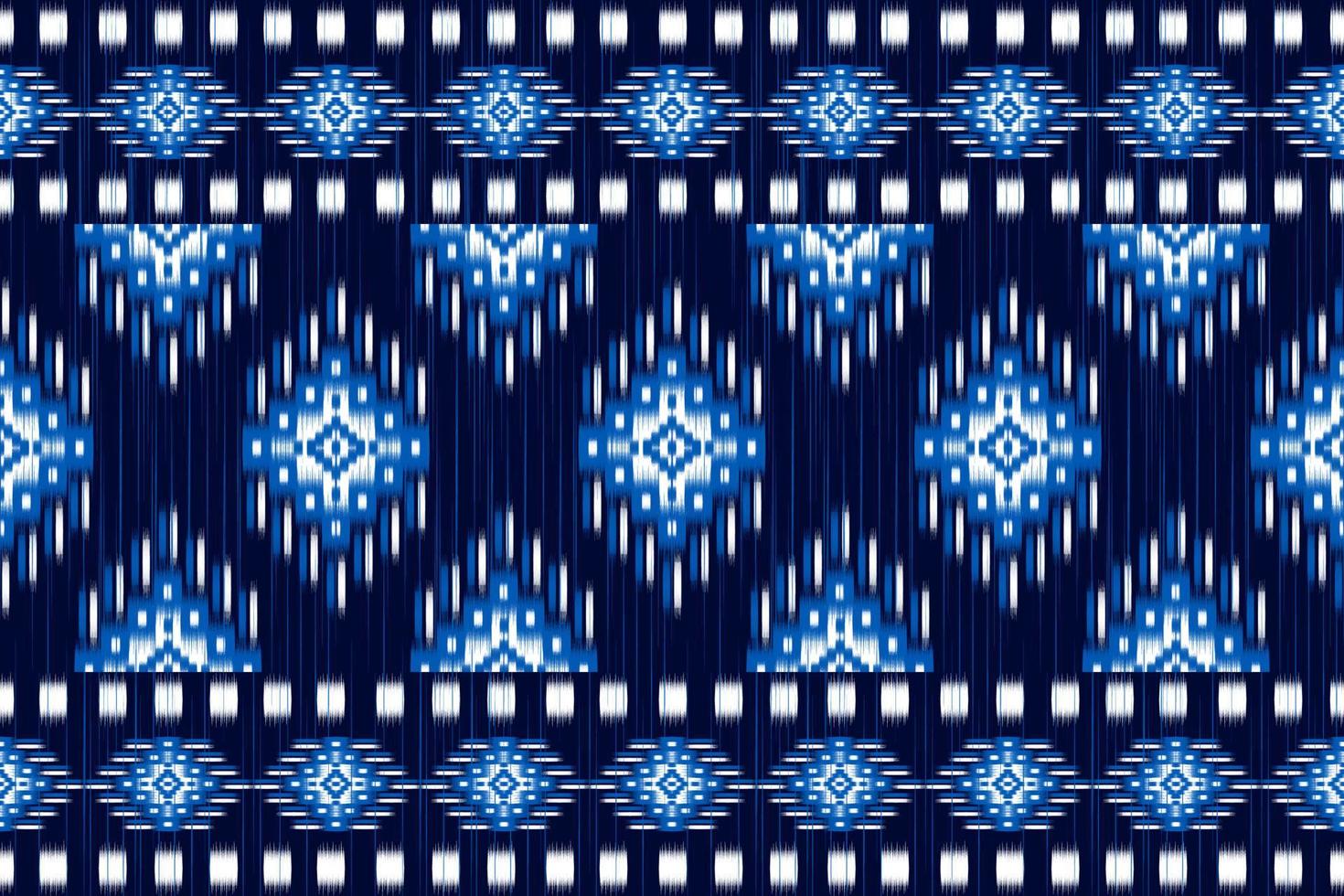 Carpet ethnic ikat pattern red. Geometric ethnic ikat seamless pattern in tribal. Mexican style. vector
